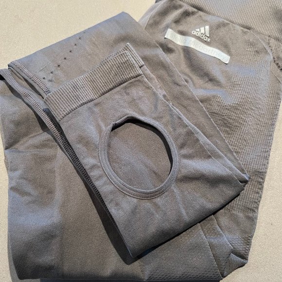 Adidas - Stella McCartney - Green/grey Leggings - Picture 1 of 4